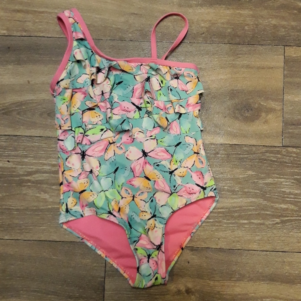 One piece girls bathing suit size 5/6